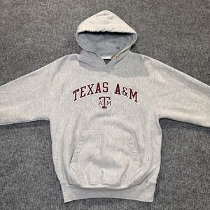 Steve & Barry's Texas A&M  Aggies Hoodie‎ Reverse Weave Sweatshirt Fleece Sz XS